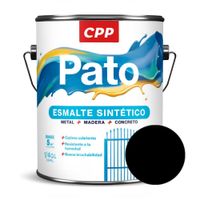 Esmalte Brillante Negro Cpp 1/4 gal