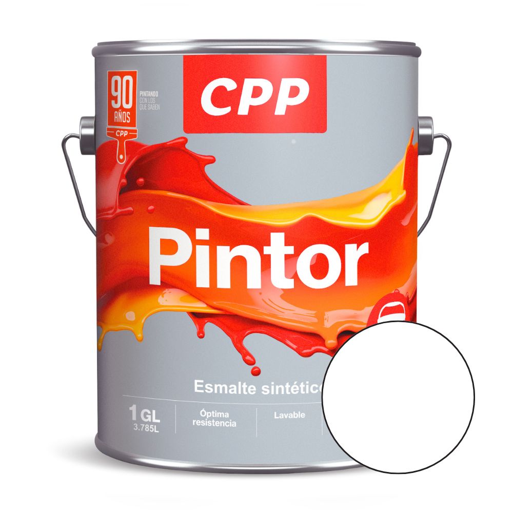 Esmalte sintético Pintor Blanco 1 galón CPP