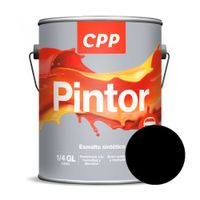 Esmalte sintético Negro 1/4 galón CPP