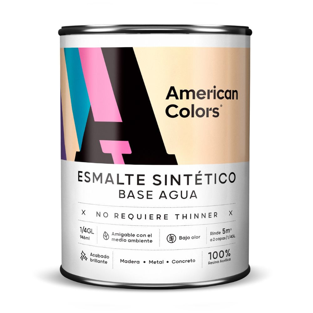 Pintura Base Brillante American Colors 0.94 l