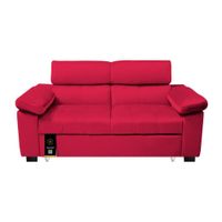Sofá Cama Baltimore 2 Plz - Rojo
