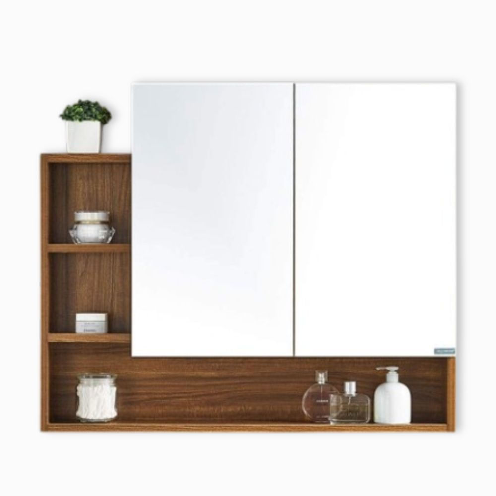 Gabinete de Baño Botiquin Nely Caramelo Muebles Bonno