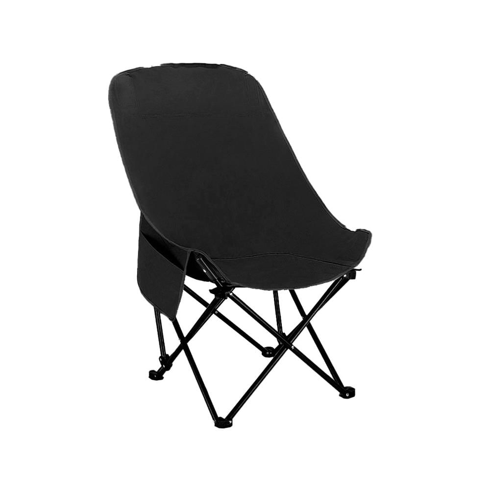 Silla Plegable Camping Playa Color Negro