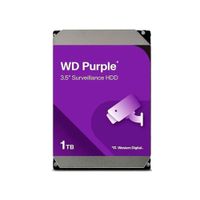 DISCO DURO INTERNO WESTERN DIGITAL 1TB 3.5"" PURPURA, 64MB, SATA 6.0GB/S, 5400RPM - P/N: WD11PURZ