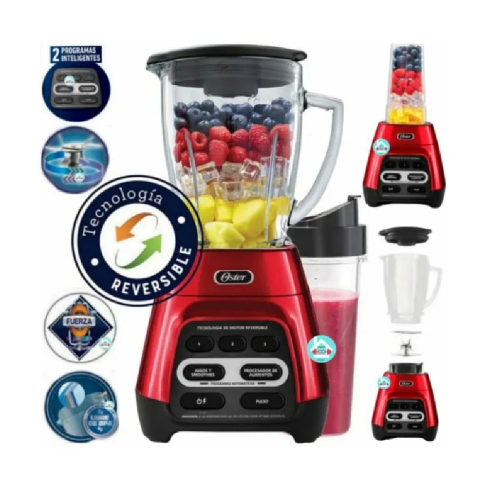 Licuadora Reversible +Vaso Blender BLSTPYG1310RBG
