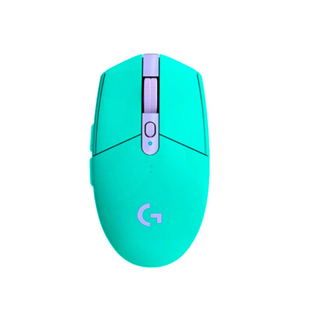 MOUSE INALAMBRICO LOGITECH G305 LIGHTSPEED 6 BOTONES USB 2.4GHZ 12000DPI COLOR MENTA PN: 910-006376