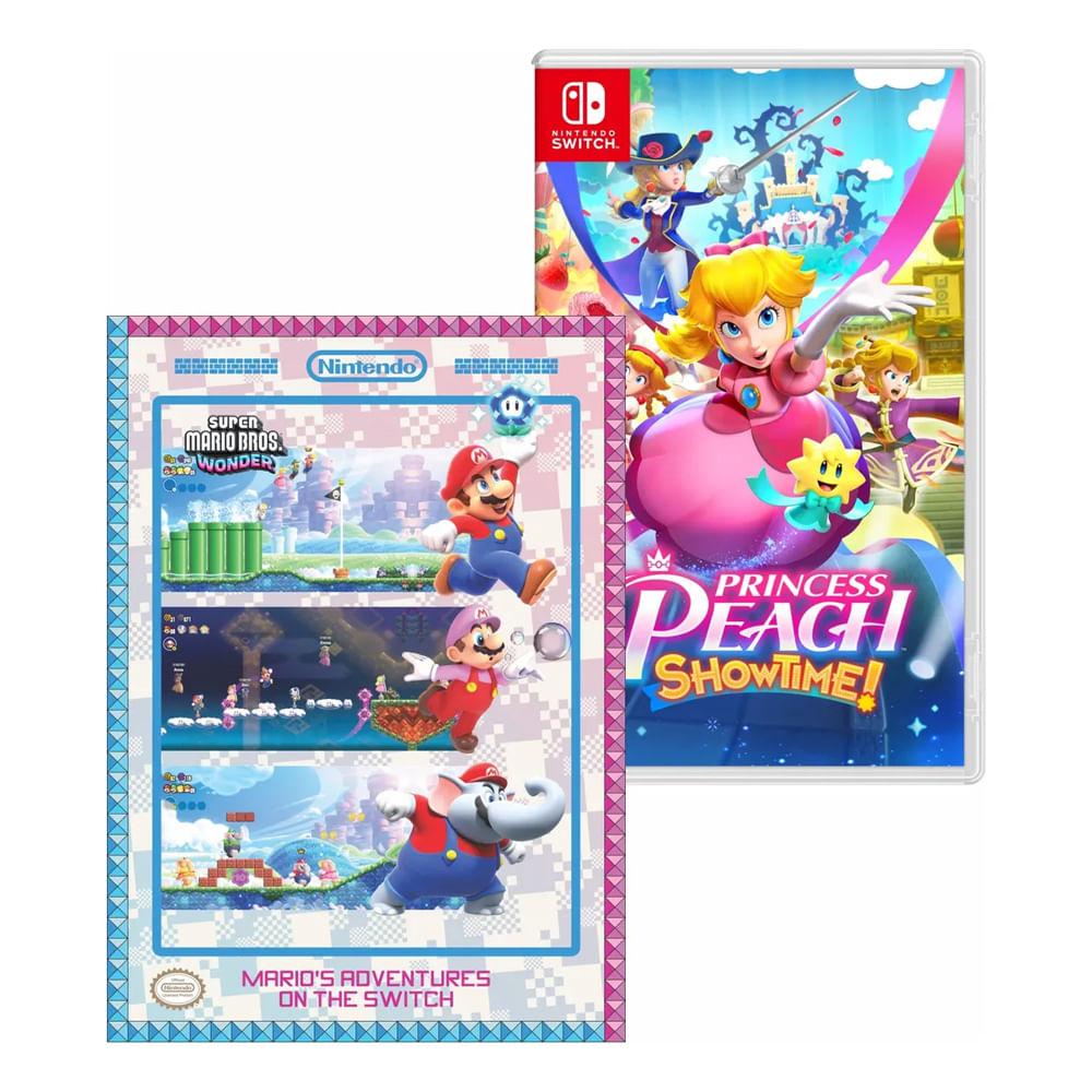 Princess Peach Showtime + Poster Mod. 2