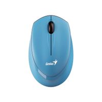 MOUSE INALAMBRICO GENIUS NX-7009 BLUEEYE ERGONOMICO, 1200 DPI, COLOR AZUL Y GRIS P/N: 31030030401