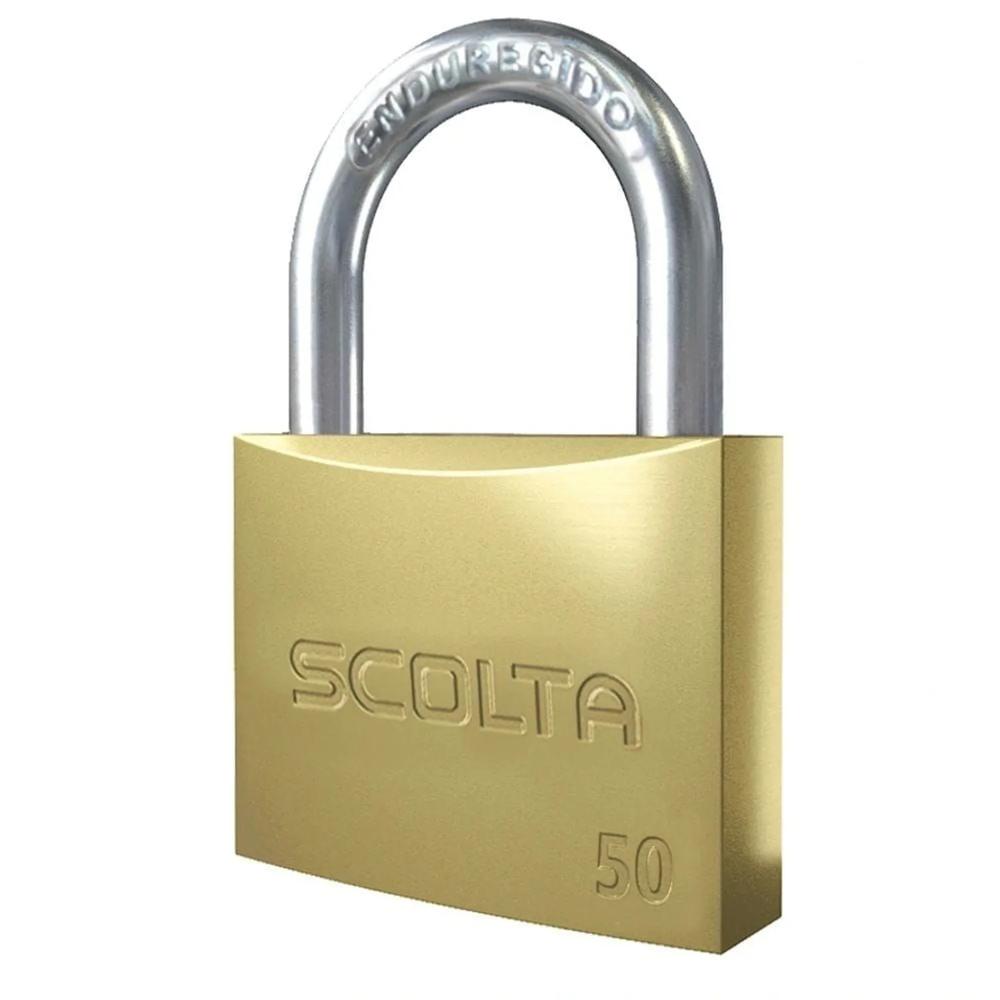 Candado de Seguridad de Bronce 50mm SCOLTA