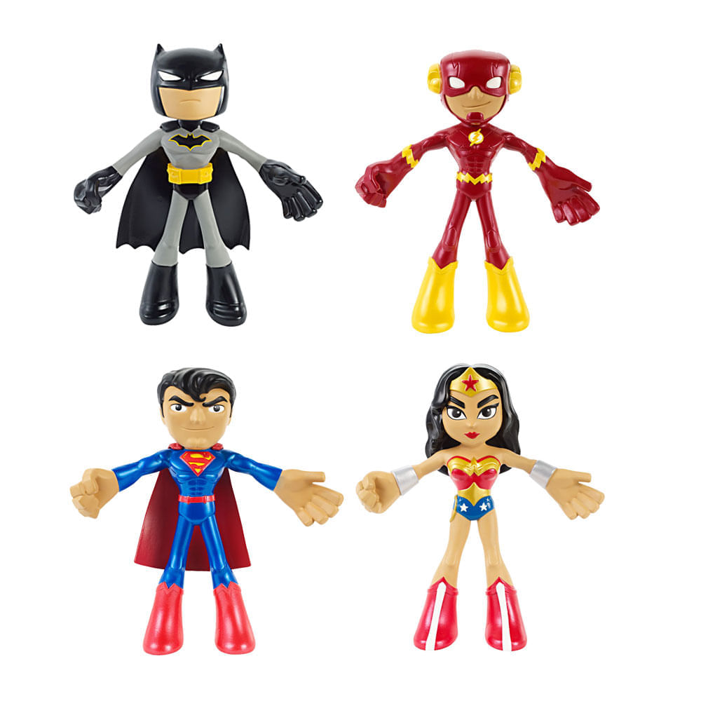 Figura de Acción Figuras Flexibles DC COMICS 7” Mattel