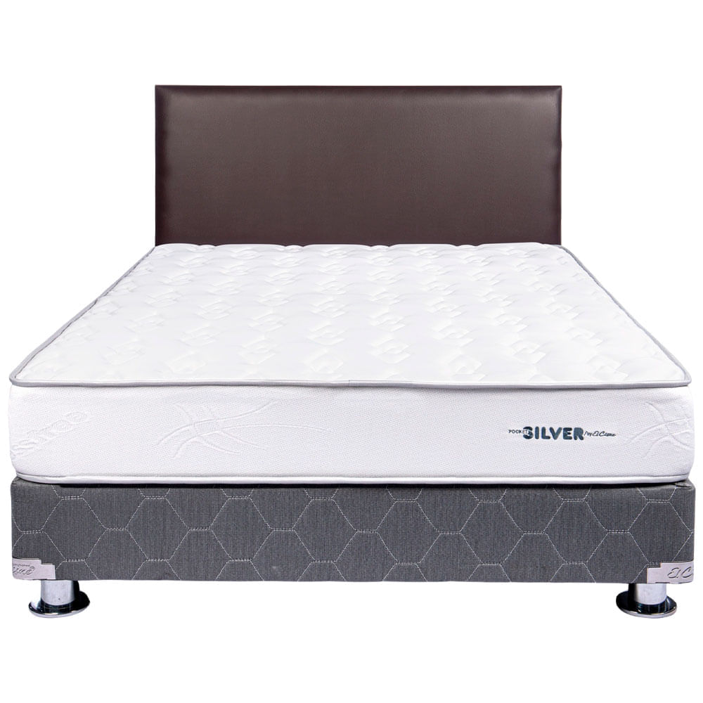 Dormitorio EL CISNE Pocket Silver 1.5 Plazas
