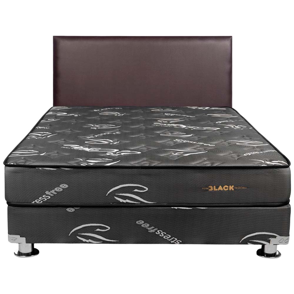 Dormitorio EL CISNE Pocket Black 2 Plazas