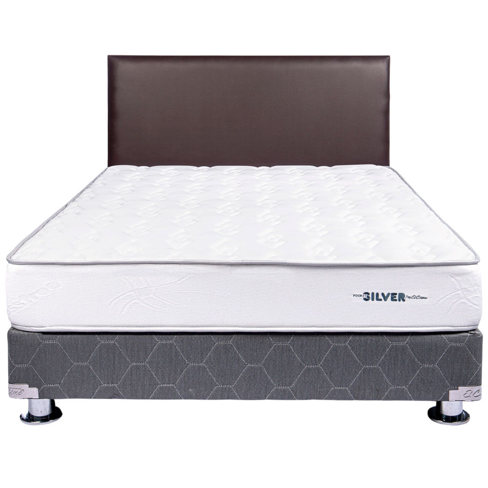 Dormitorio EL CISNE Pocket Silver 2 Plazas