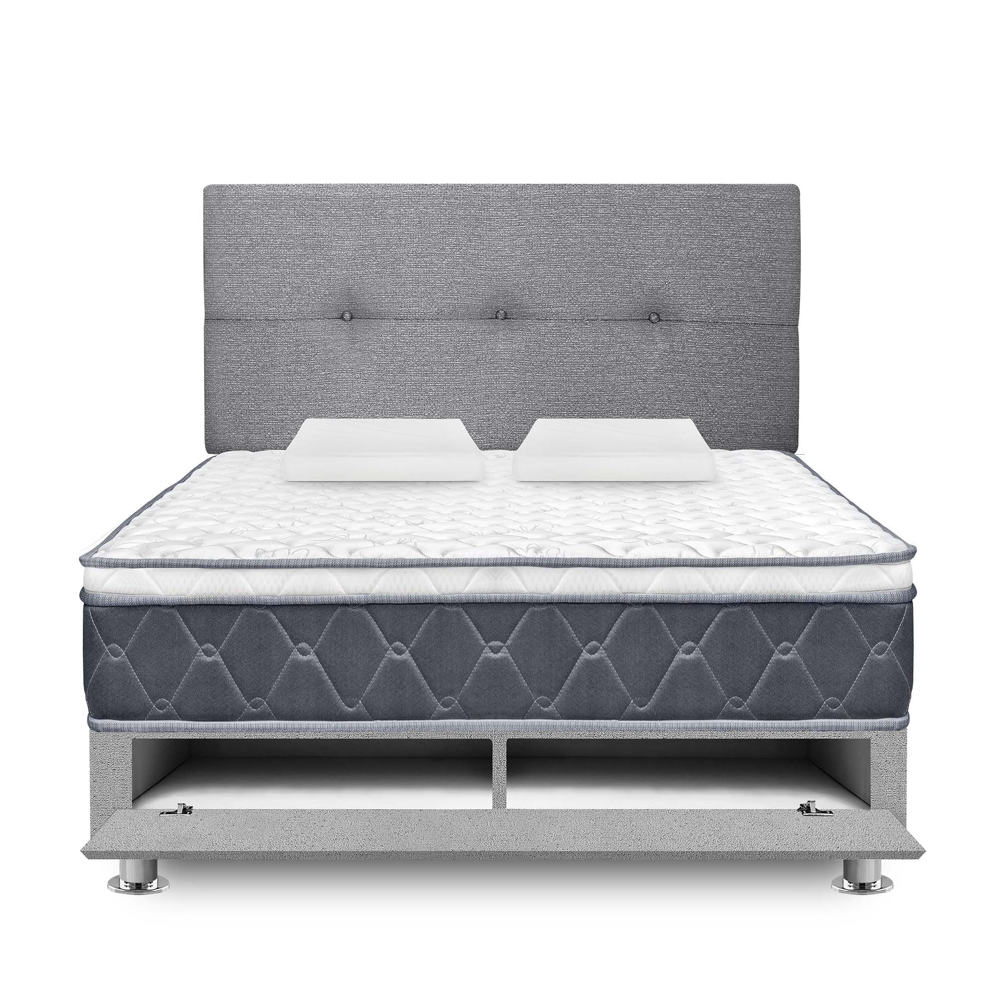 Dormitorio Sabanera FORLI Vento 2 Plazas Blanco/Gris