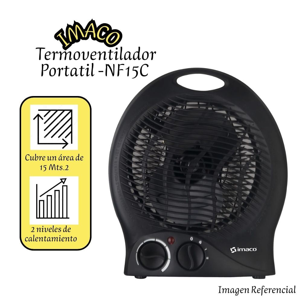 Termo Ventilador Portátil Imaco NF15C
