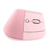 MOUSE INALAMBRICO LOGITECH LIFT VERTICAL 6 BOTONES, BT RECEPTOR USB 4000DPI ROSADO P/N: 910-006472