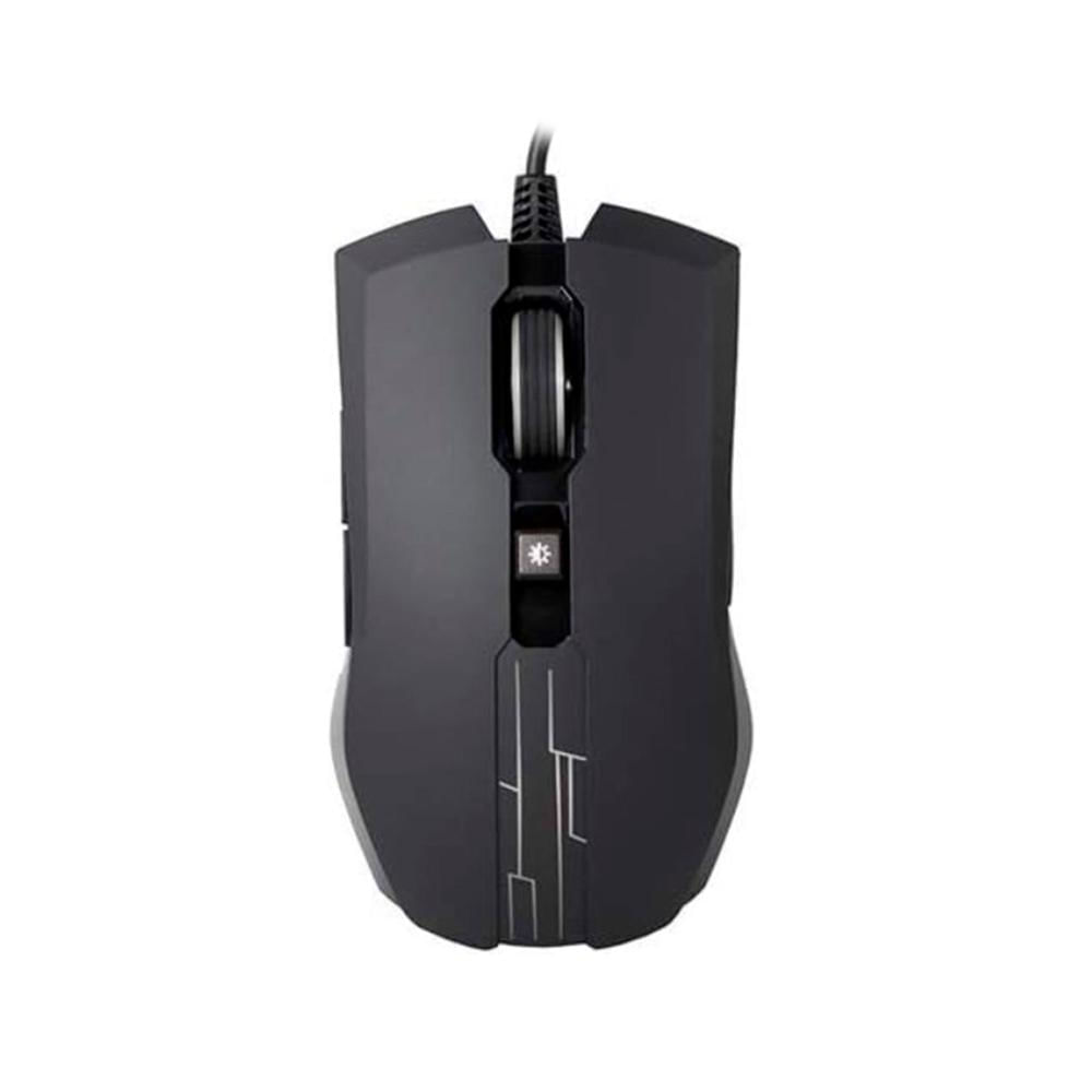 MOUSE GAMING COOL MASTER GAMER DEVASTATOR 3 MM110, 2400 DPI, 6 BOTONES, NEGRO - P/N: MM-110-GKOM1