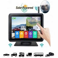 Pantalla 10 pulgadas Táctil 2 Camaras Solar Magnética Inalámbrica