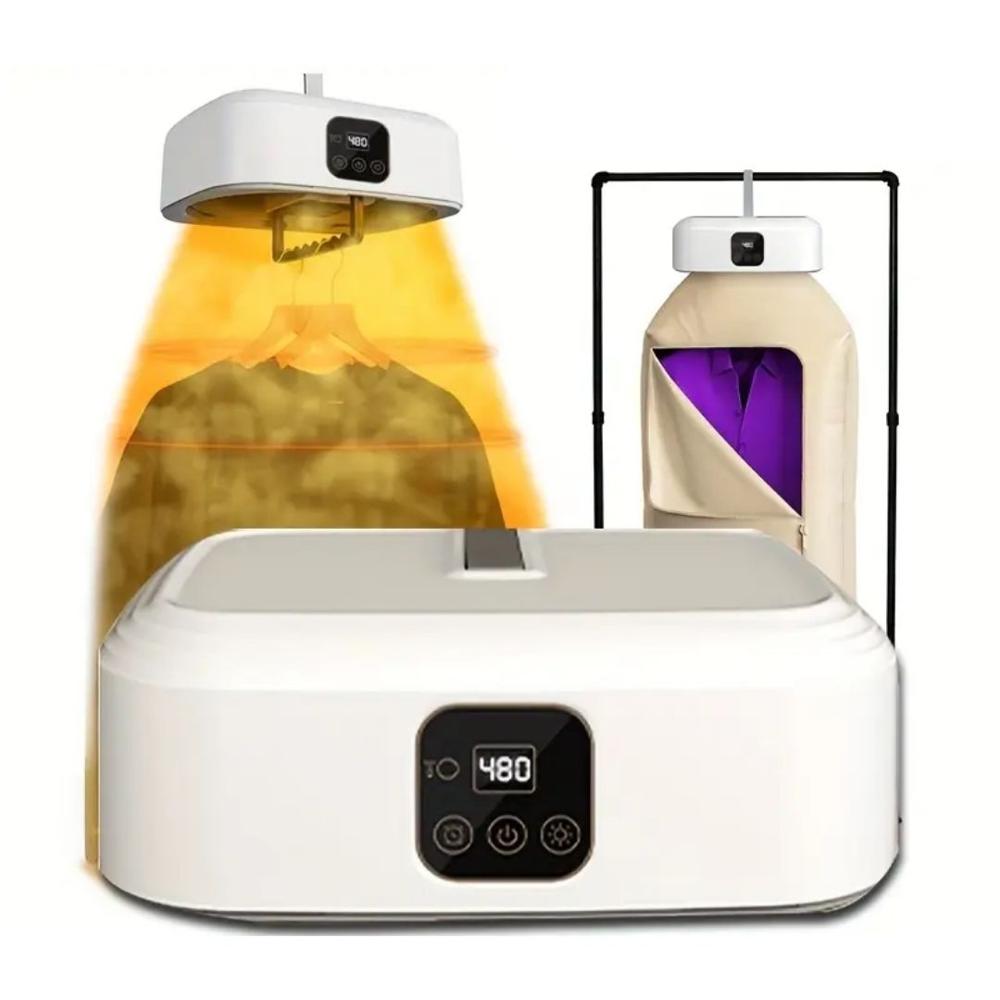 Secador de Ropa Portátil 220W con Pantalla Digital