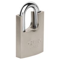 Candado de Hierro 50mm Llave Antiganzua 43313 Hermex