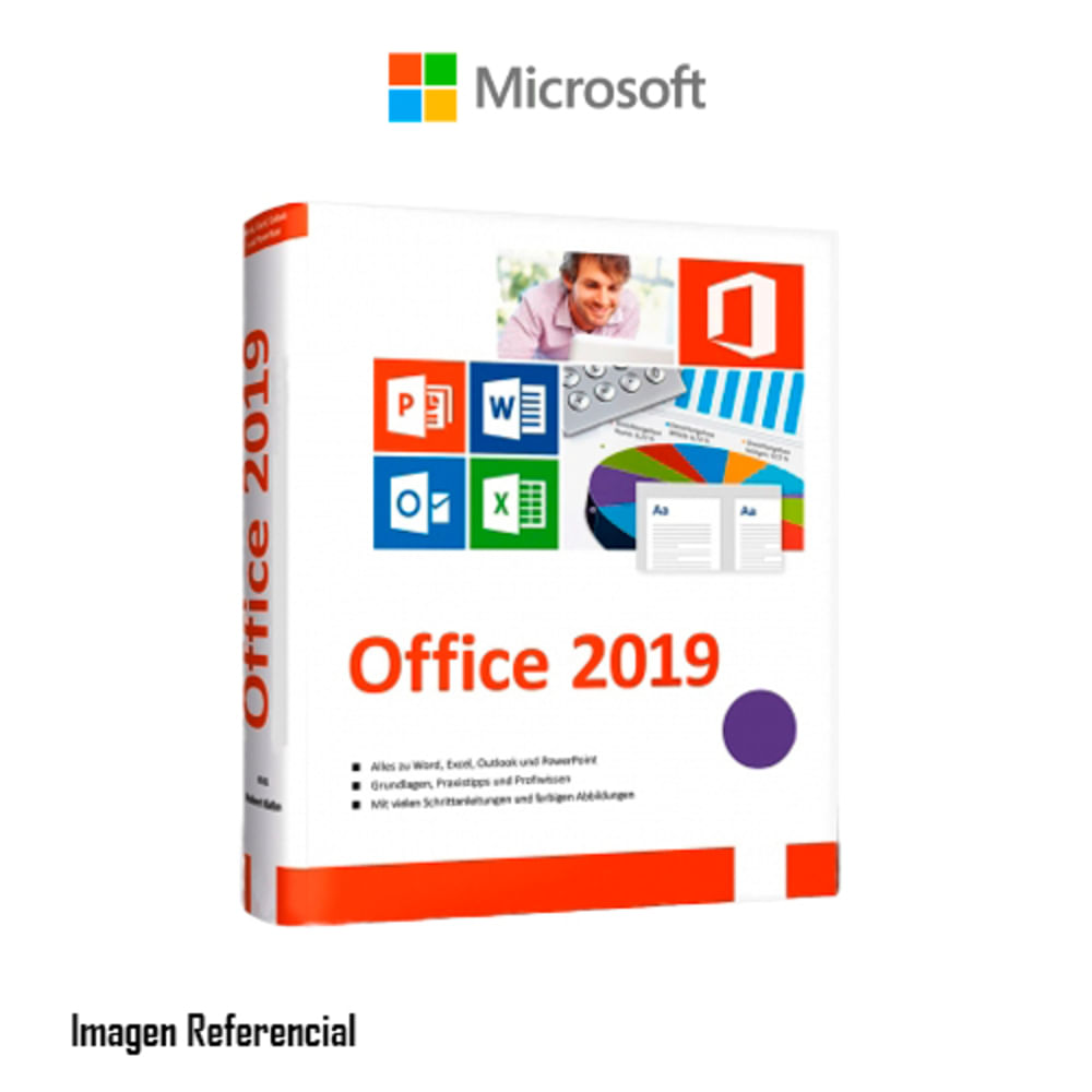 LICENCIA MICROSOFT OFFICE STD 2019 SNGL OLP NL - P/N: 021-10609