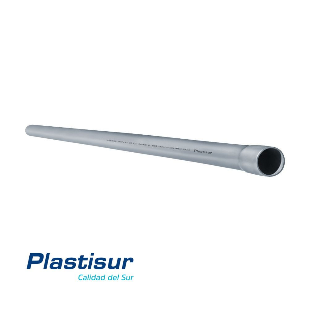 Tubo PVC Plastisur 3/4"" x 3m Luz SEL