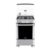Cocina de pie Mabe Cmp6035Fx1 60cm 4 hornillas