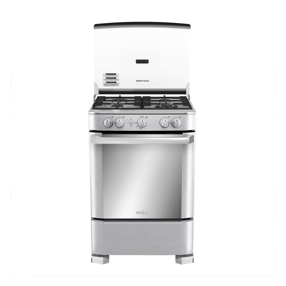 Cocina de pie Mabe Cmp6040Fx1 60cm 4 hornillas