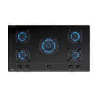 Cocina empotrable a gas Teka Gbc 95030 Kba Negro 5 hornillas