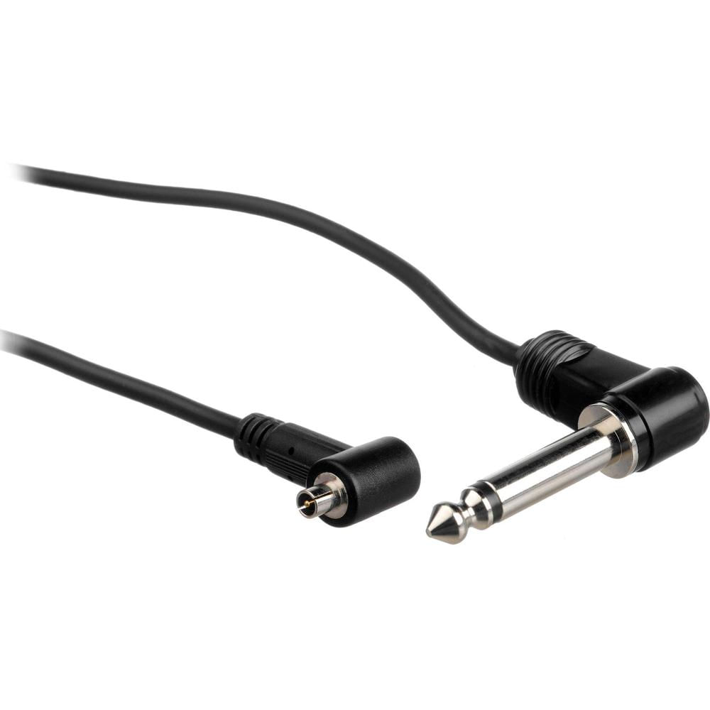 Cable Impact Sync - Conector Phono Macho de 1/4"" a PC Macho - 10' (3 m) - Para Disparar Unidades de