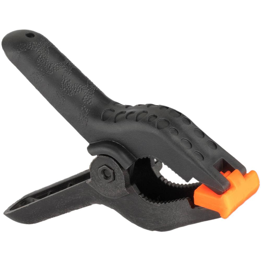 Pinza de Resorte Media Impact ABS de 4.5"" (Mandíbulas de 2"") - Construcción Plástica Resistente, Po