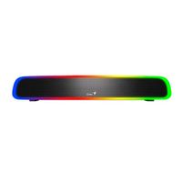 PARLANTE GENIUS SOUND BAR200BT, RGB, BLUETOOTH 5.1/ALIMENTACION USB, NEGRO - P/N: 31730045400