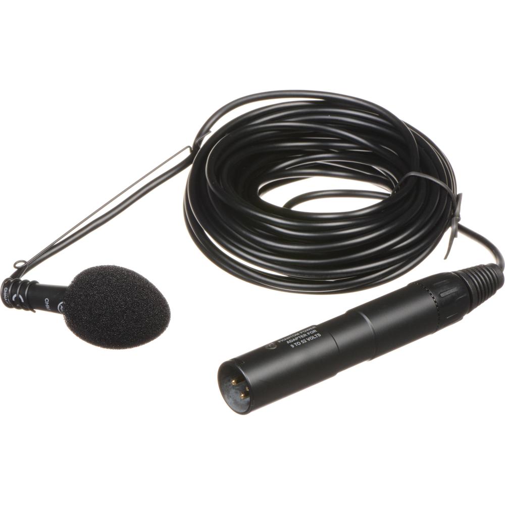 Micrófono Colgante AKG CHM 99 (Negro) - Patrón Polar Cardioide, Abrazadera Ajustable, Cable de 10m