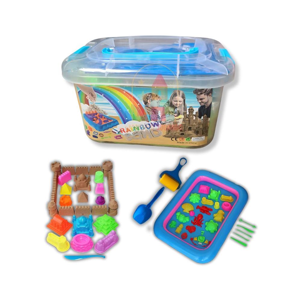 Set Caja de Arena Mágica Rainbow Sand - 1KG