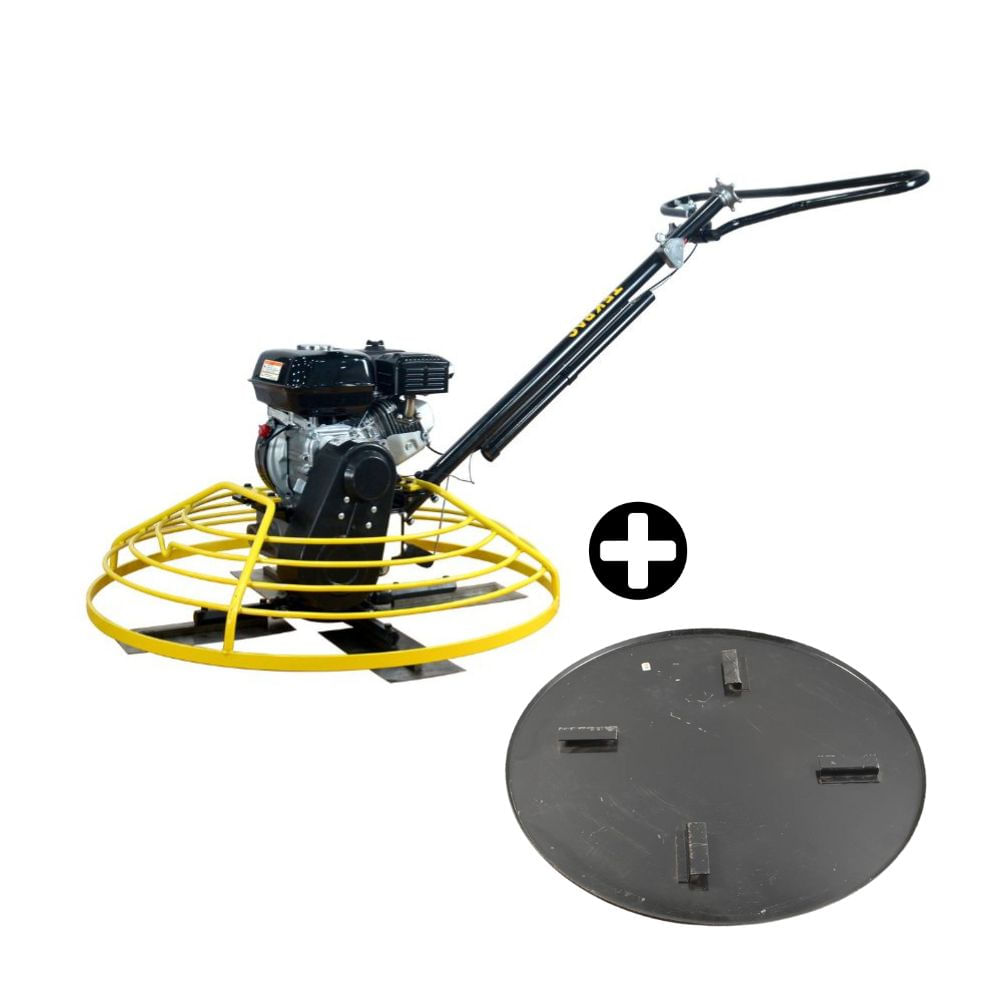 COMBO Alisadora Tekpac MT36-4 36" 5.5HP Mt36-4 + Plato para Alisadora Tekpac 36"