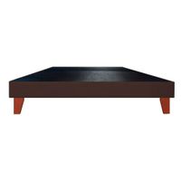 Base de Cama Luton Slim 2 Plz - Chocolate