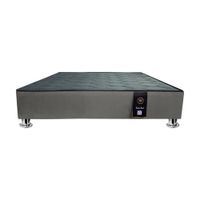 Base de Cama Kolpa 1.5 Plz - Gris oscuro
