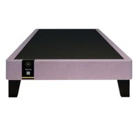 Base De Cama Europea Carintia 1.5 Plz -Lila