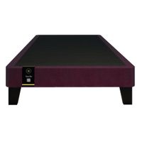 Base De Cama Europea Carintia 1.5 Plz - Púrpura