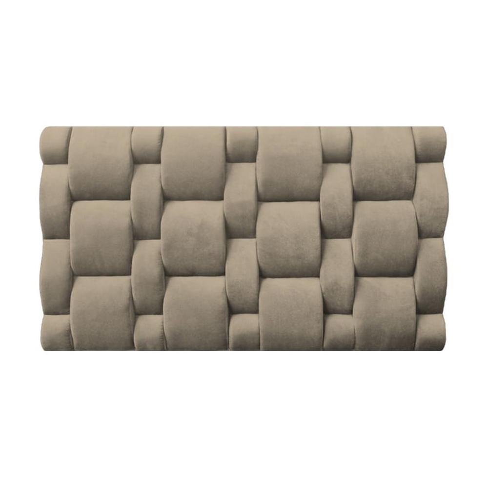 Cabecera Niza Aerea Queen - Beige Claro