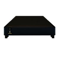 Base De Cama Luton Queen Americano 153 x 203 2 Piezas - Negro