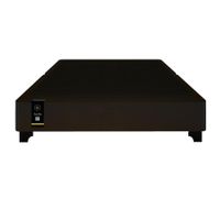 Box Tarima Luton Queen Americano 153 x 203 2 Piezas - Chocolate