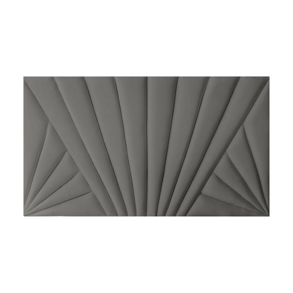 Cabecera Paris Aerea Queen - Gris Oscuro