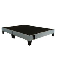 Base De Cama Europea Carintia Queen Europea 1.60 x 2.00 - Gris Claro