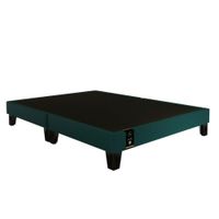 Base De Cama Europea Carintia Queen Europea 1.60 x 2.00 - Cobalto