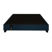 Base De Cama Luton King Americano 198 x 203 2Piezas - Azul Marino