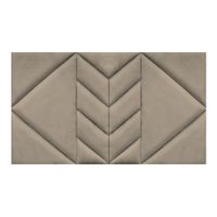 Cabecera Coleo Aerea 2 Plz - Beige Claro