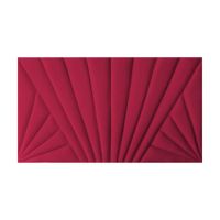 Cabecera Paris Aerea Queen - Rojo