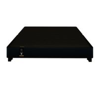 Base De Cama Luton King Europeo 198 x 203 2Piezas - Negro