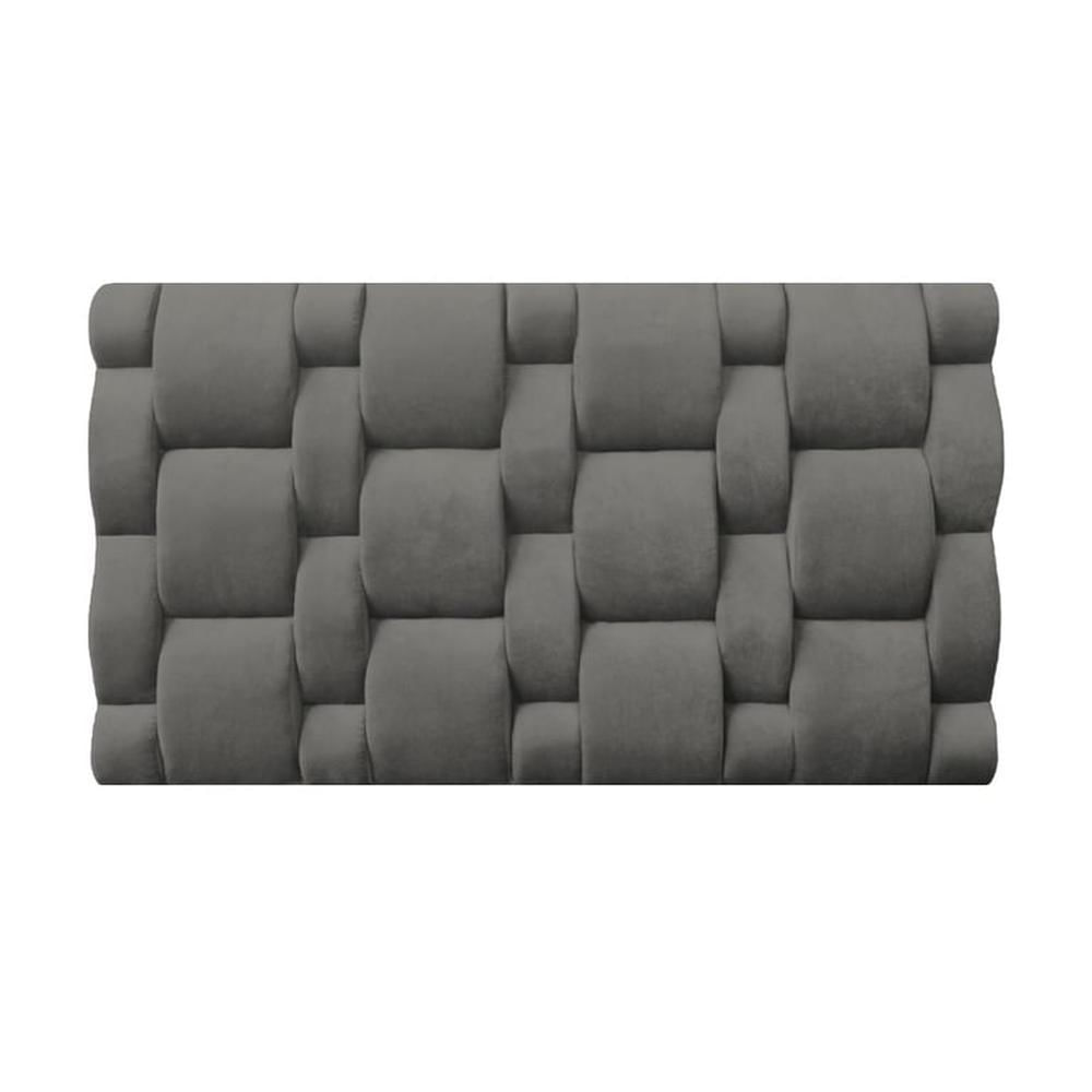 Cabecera Niza Aerea Queen - Gris Oscuro